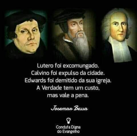 Calvino,  Lutero e Edward 